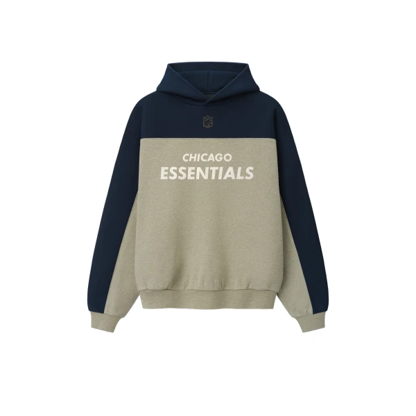 Fear of God Essentials Bears 90s Relaxed Hoodie in Seal Heather | Coveti