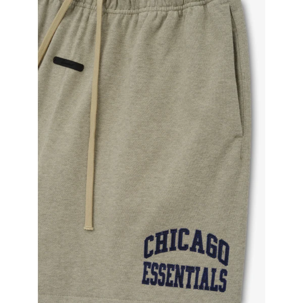 Fear of God Essentials Bears Classic Short in Seal Heather | Shorts | Coveti