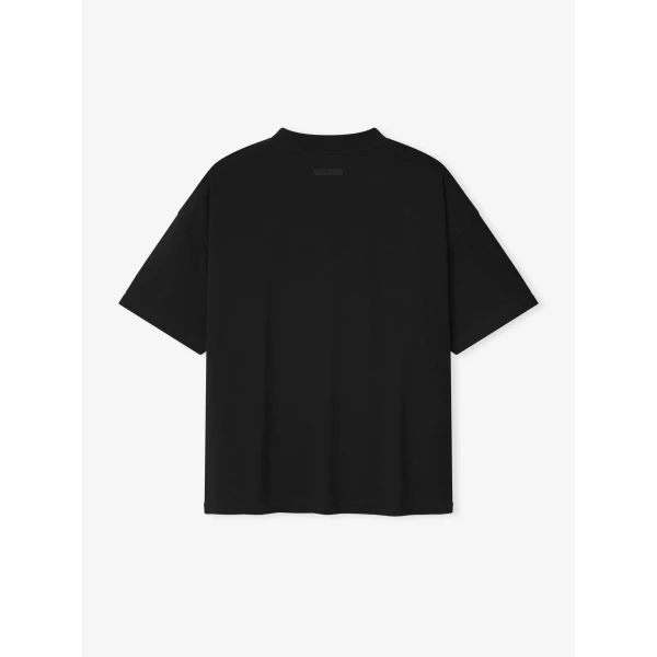 Fear of God Essentials Berlin 90s Fit Tee in Black | T-shirts & vests | Coveti