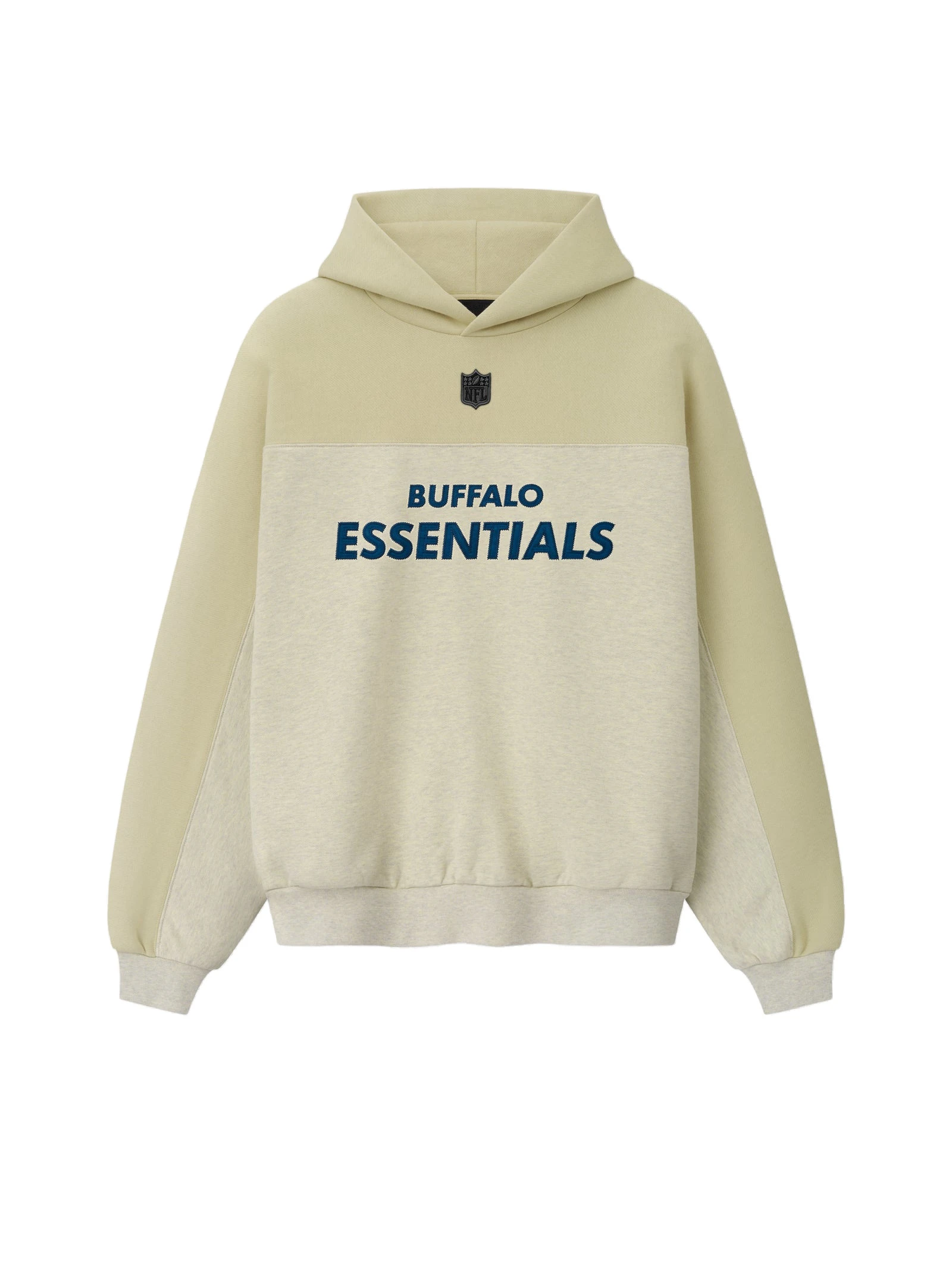 Fear of God Essentials Bills 90s Relaxed Hoodie in Vanilla Heather Fear of God Essentials Bills 90s Relaxed Hoodie in Vanilla Heather | Coveti