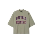 Fear of God Essentials Bills Merch Tee in Seal Heather | Coveti