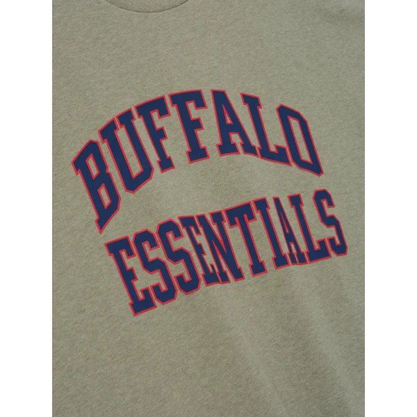 Fear of God Essentials Bills Merch Tee in Seal Heather | T-shirts & vests | Coveti