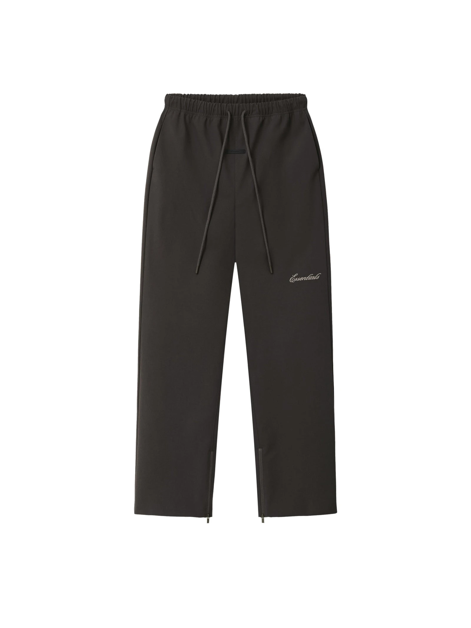 Fear of God Essentials Bonded Nylon Signature Classic Track Pant in Ink Black Fear of God Essentials Bonded Nylon Signature Classic Track Pant in Ink Black | Coveti