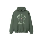 Fear of God Essentials Celtics x Barkley Hendricks 90s Hoodie in Balsam Green | Coveti