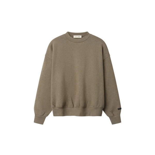 Fear of God Essentials Classic Crewneck Sweatshirt in Homestead Heather | Coveti