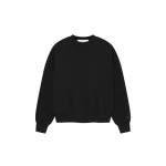 Fear of God Essentials Classic Crewneck Sweatshirt in Vintage Black | Coveti