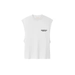 Fear of God Essentials Classic Cut-Off in Bright White | Coveti