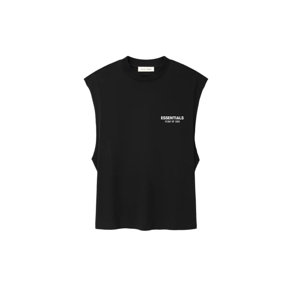 Essentials Classic Cut-Off in Vintage Black