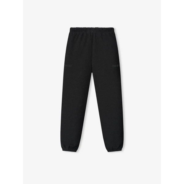 Fear of God Essentials Classic Fleece Sweatpant in Iron Grey Heather | Pants | Coveti