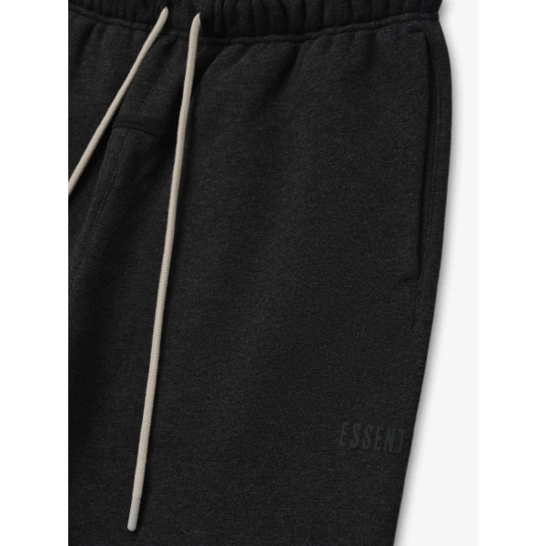 Fear of God Essentials Classic Fleece Sweatpant in Iron Grey Heather | Pants | Coveti
