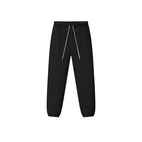 Fear of God Essentials Classic Fleece Sweatpant in Iron Grey Heather | Coveti