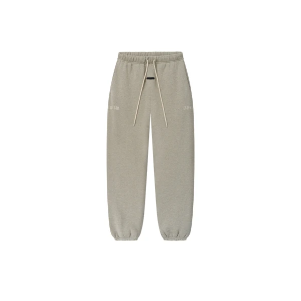 Fear of God Essentials Classic Fleece Sweatpant in Seal Heather | Coveti