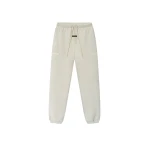Fear of God Essentials Classic Fleece Sweatpant in Vanilla Heather | Coveti