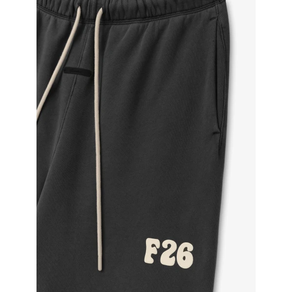 Fear of God Essentials Classic Fleece Sweatpant in Washed Iron Grey | Pants | Coveti
