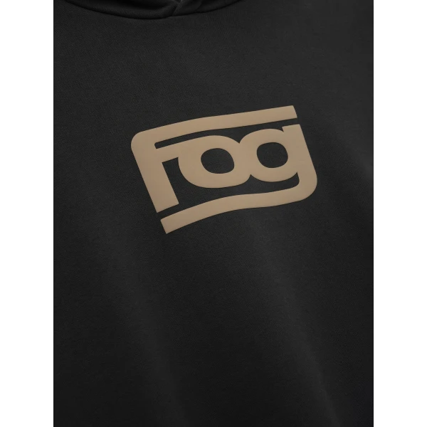 Fear of God Essentials Classic Half Raglan Hoodie in Washed Vintage Black | Sweatshirts | Coveti
