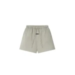 Fear of God Essentials Classic Heavy Jersey Short in Warm Heather | Coveti