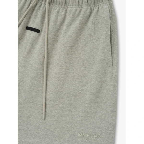 Fear of God Essentials Classic Heavy Jersey Short in Warm Heather | Shorts | Coveti