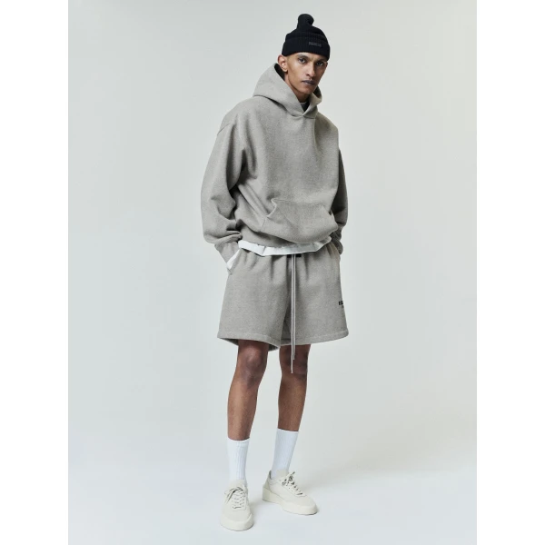 Fear of God Essentials Classic Hoodie in Homestead Heather | Sweatshirts | Coveti