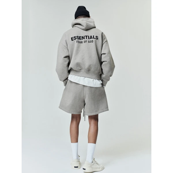 Fear of God Essentials Classic Hoodie in Homestead Heather | Sweatshirts | Coveti