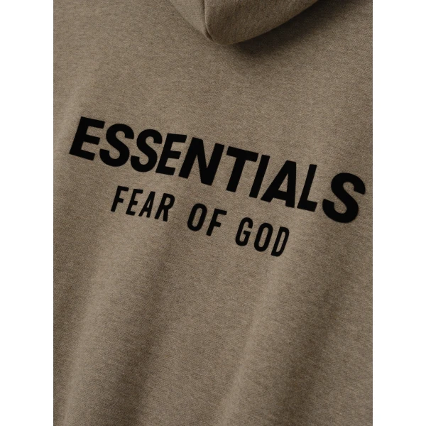 Fear of God Essentials Classic Hoodie in Homestead Heather | Sweatshirts | Coveti