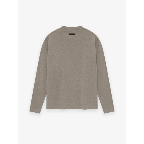 Fear of God Essentials Classic Long Sleeve Tee in Homestead Heather | T-shirts & vests | Coveti