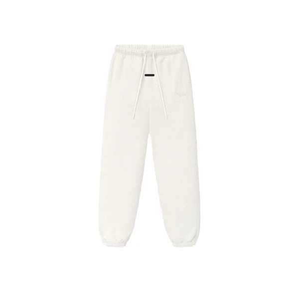 Fear of God Essentials Classic Sweatpant in Oatmeal Heather | Coveti