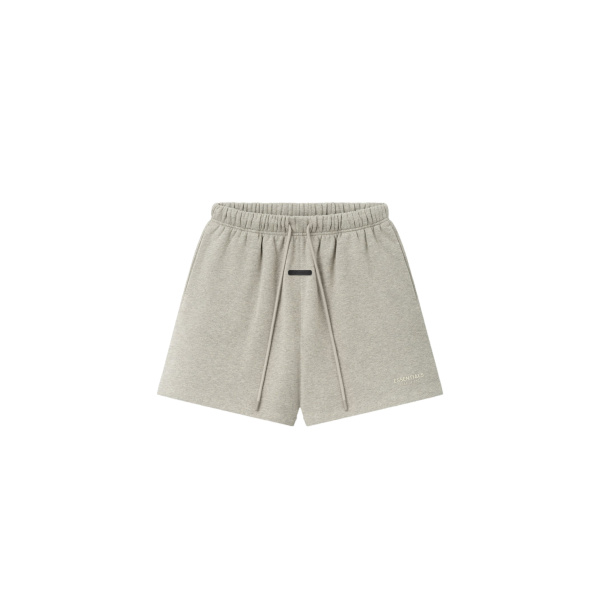 Fear of God Essentials Classic Sweatshort in Warm Heather | Coveti