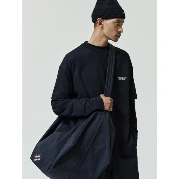 Fear of God Essentials Classic Tee in Black | T-shirts & vests | Coveti