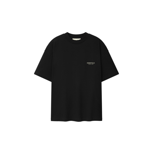 Fear of God Essentials Classic Tee in Black | Coveti