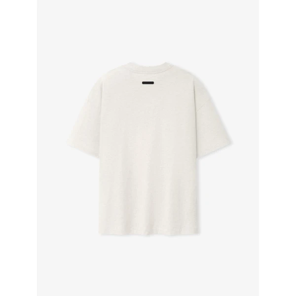 Fear of God Essentials Classic Tee in Oatmeal Heather | T-shirts & vests | Coveti
