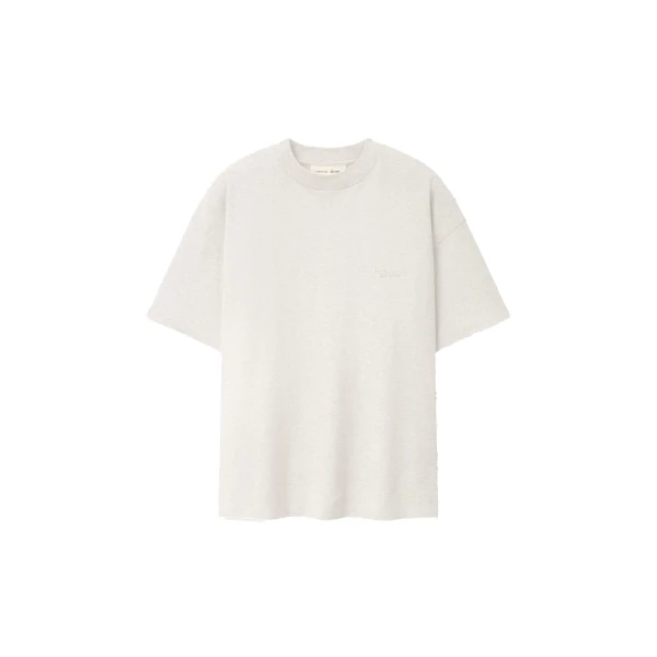 Essentials Classic Tee in Oatmeal Heather