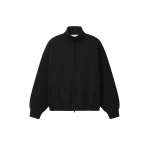 Fear of God Essentials Classic Track Jacket in Vintage Black Fear of God Essentials Classic Track Jacket in Vintage Black | Coveti