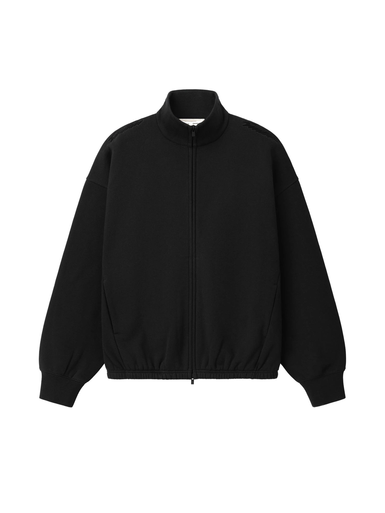 Fear of God Essentials Classic Track Jacket in Vintage Black Fear of God Essentials Classic Track Jacket in Vintage Black | Coveti