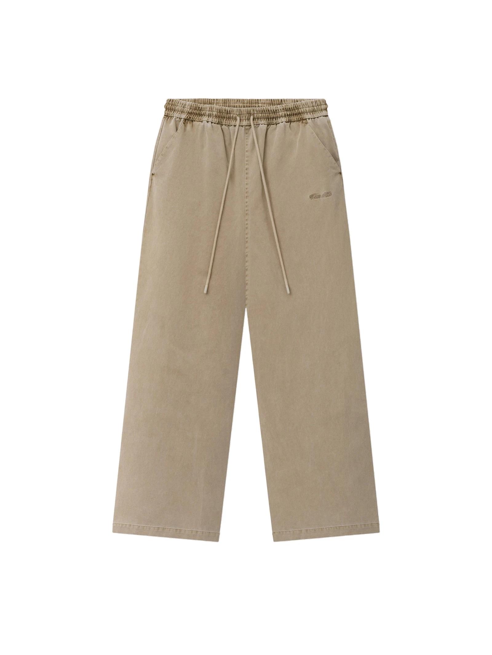 Fear of God Essentials Cotton Twill Lounge Drawstring Pant in Washed Clay Fear of God Essentials Cotton Twill Lounge Drawstring Pant in Washed Clay | Coveti