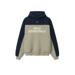 Fear of God Essentials Cowboys 90s Relaxed Hoodie in Seal Heather | Coveti
