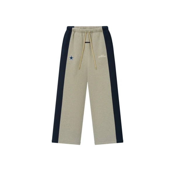 Fear of God Essentials Cowboys Lounge Sweatpant in Seal Heather | Coveti