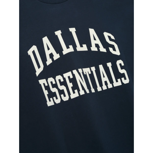 Fear of God Essentials Cowboys Merch Tee in Dark Sapphire | T-shirts & vests | Coveti