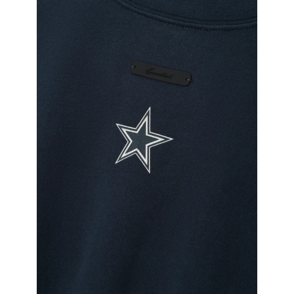 Fear of God Essentials Cowboys Merch Tee in Dark Sapphire | T-shirts & vests | Coveti
