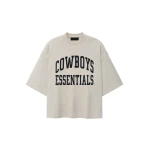 Fear of God Essentials Dallas Cowboys Training Camp Tee in Light Heather | Coveti