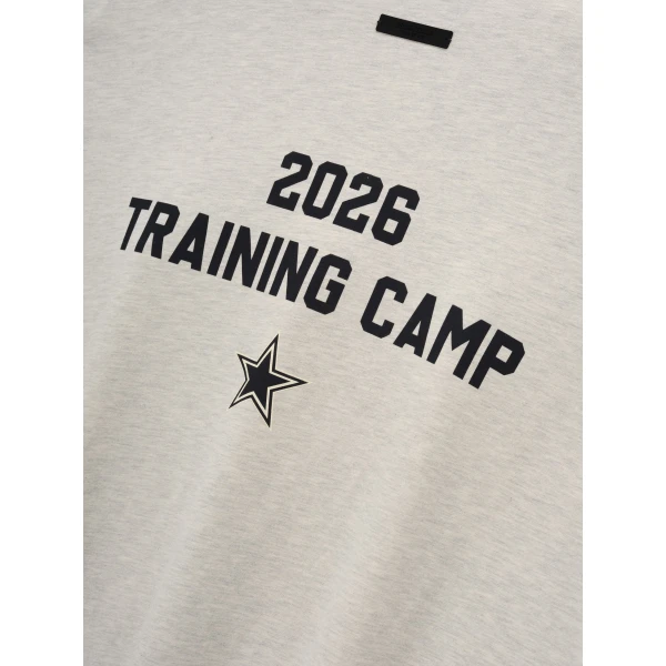 Fear of God Essentials Dallas Cowboys Training Camp Tee in Light Heather | T-shirts & vests | Coveti