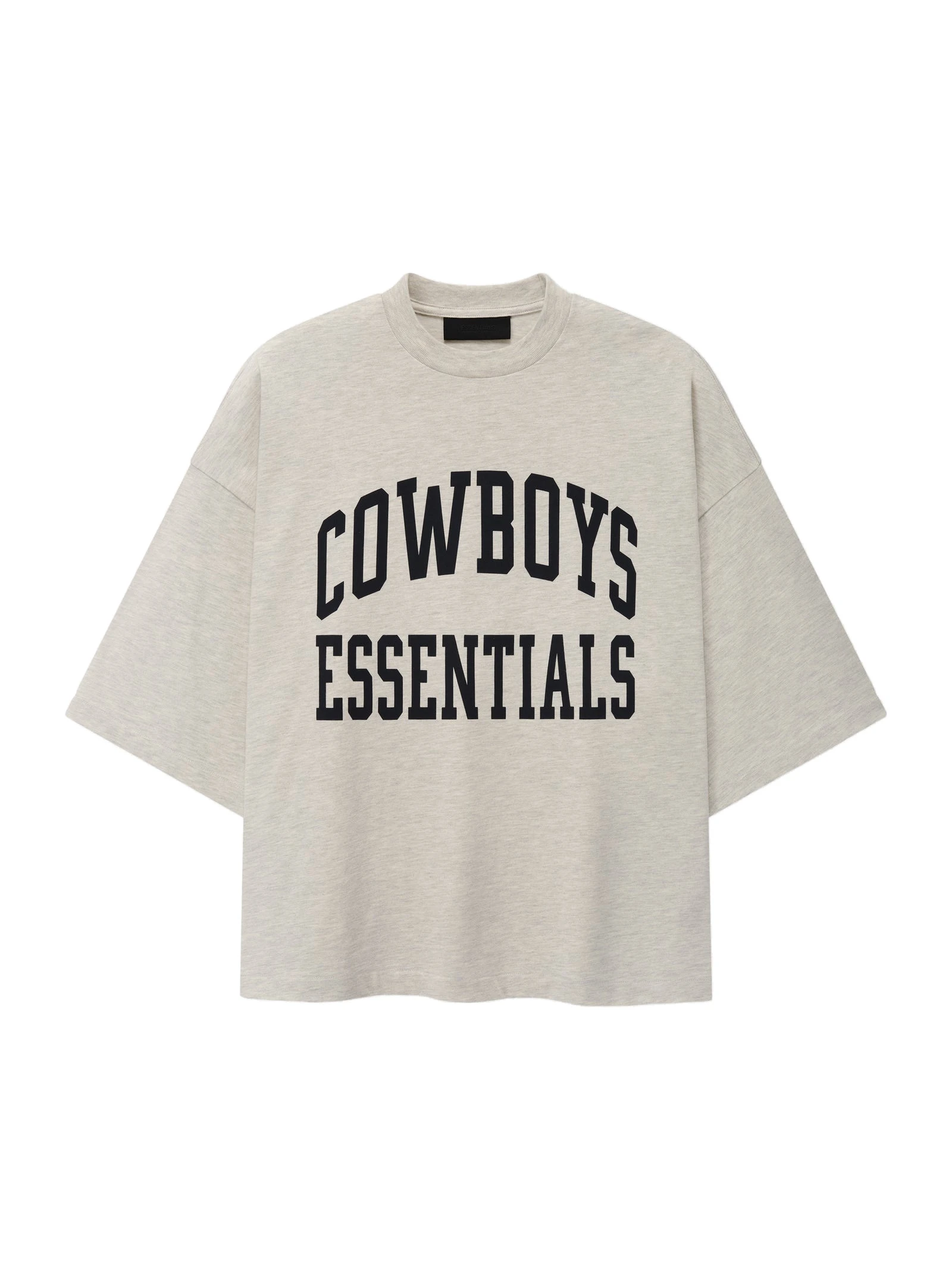 Fear of God Essentials Dallas Cowboys Training Camp Tee in Light Heather Fear of God Essentials Dallas Cowboys Training Camp Tee in Light Heather | Coveti