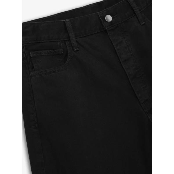 Fear of God Essentials Denim 5-Pocket Jeans in Overdyed Black | Pants | Coveti