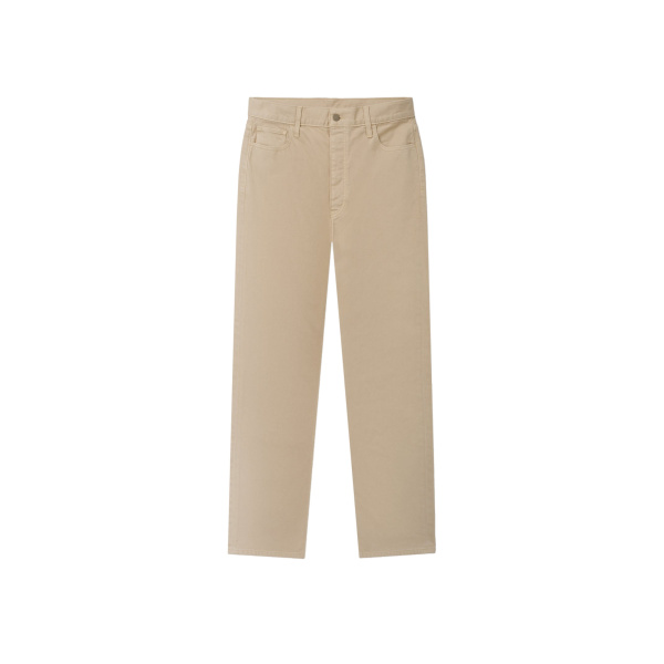Fear of God Essentials Denim 5-Pocket Jeans in Overdyed Dune | Coveti