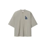 Fear of God Essentials Dodgers 3/4 Sleeve Pullover in Seal | Coveti