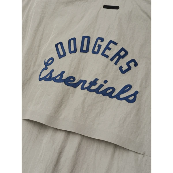 Fear of God Essentials Dodgers 3/4 Sleeve Pullover in Seal | Sweatshirts | Coveti