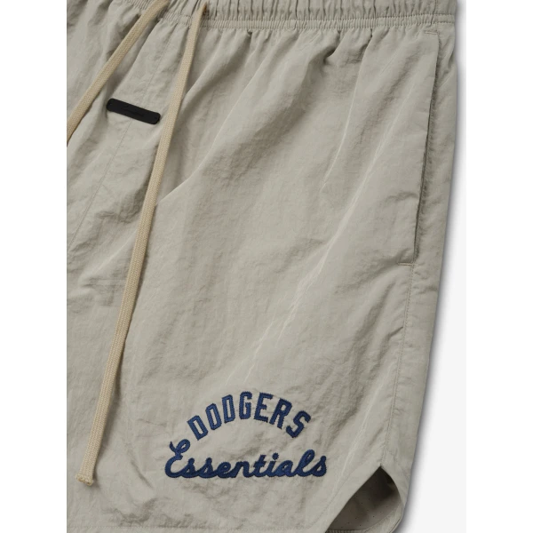 Fear of God Essentials Dodgers Gym Short in Seal | Shorts | Coveti