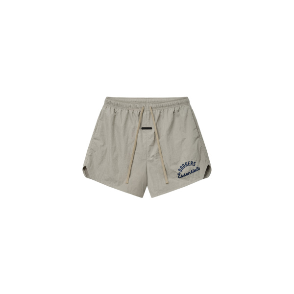Fear of God Essentials Dodgers Gym Short in Seal | Coveti