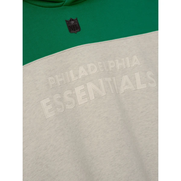 Fear of God Essentials Eagles 90s Relaxed Hoodie in Marble Heather | Sweatshirts | Coveti