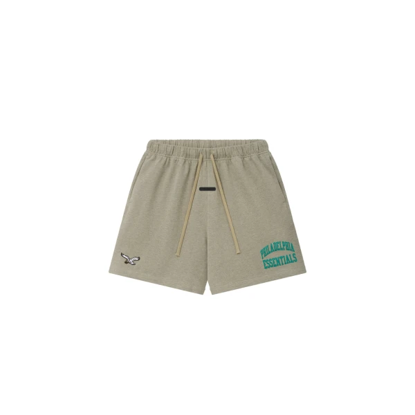 Essentials Eagles Classic Sweatshort in Seal Heather