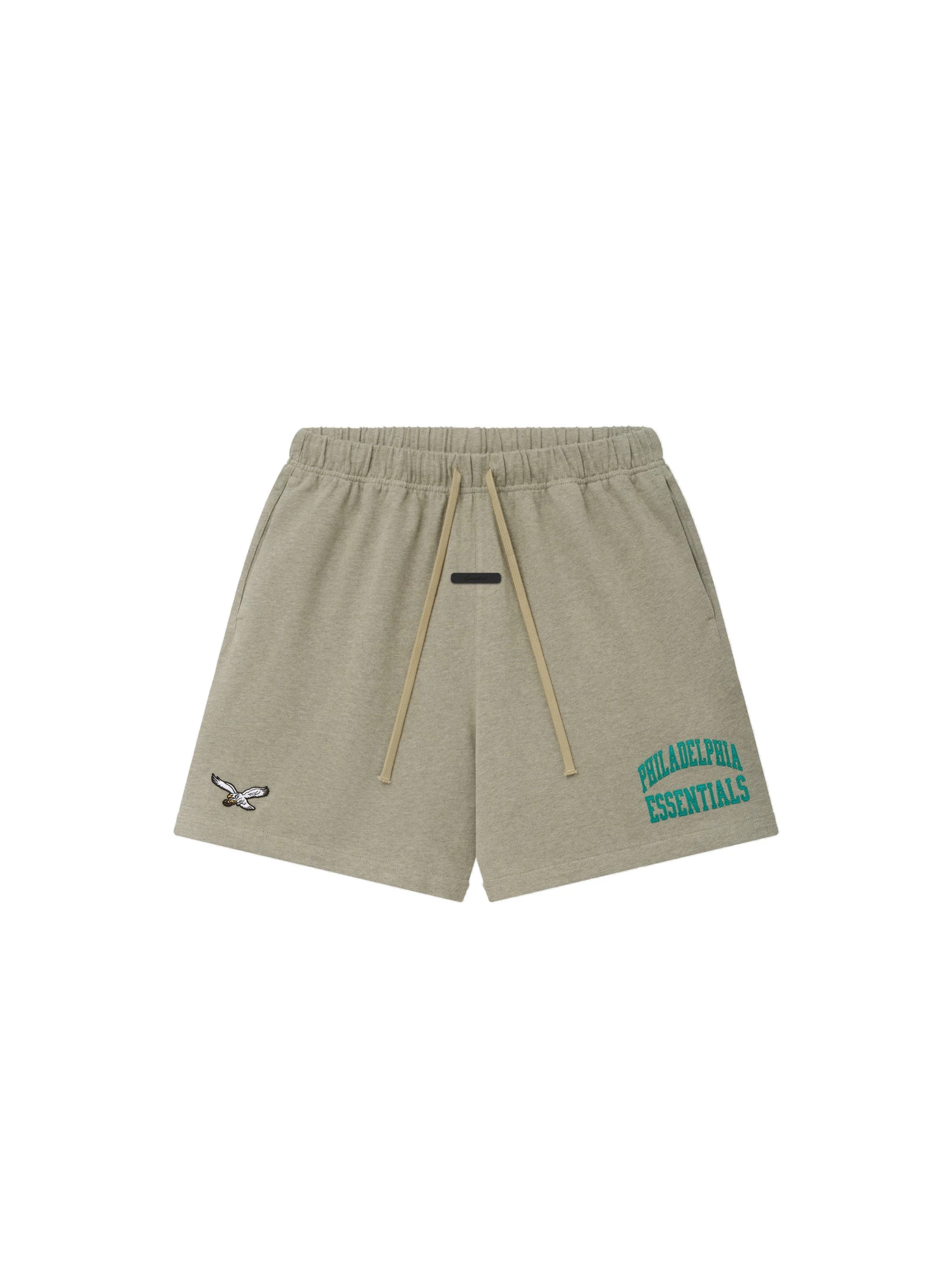 Fear of God Essentials Eagles Classic Sweatshort in Seal Heather Fear of God Essentials Eagles Classic Sweatshort in Seal Heather | Coveti